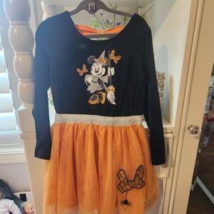 Disney Minnie Mouse Halloween Costume - Black and Orange